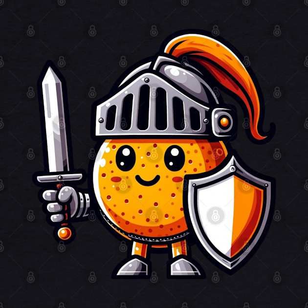 Orange knight by Ferdi Everywhere